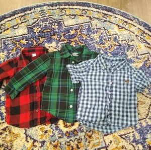 Plaid Shirts for toddler 3T
